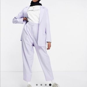 ASOS lilac trousers in size 4